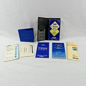 1991 Ford F Series Owners Operator Manual set with case F150 250 350 obs ford - Picture 1 of 11