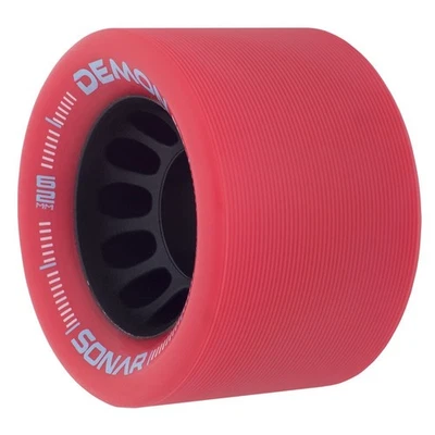 Paquete de 4 ruedas de patín Riedell Demon EDM 43x62 mm rojo 95A Foto 1 de 3