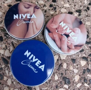 Nivea* Creme Döschen Dosen 3 X 10 ml Motiv - Limited Edition - - Bild 1 von 1