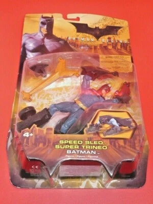 Figura de acción Batman Begins Speed Sled Super Trineo Batman NRFP Foto 1 de 3