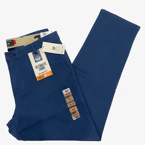 Dockers Ultimate Chino Slim Fit Herrenhose Smart 360 Flex 34X30 Dunkelblau W34L30 - Bild 1 von 11