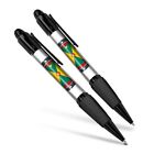 Set of 2 Matching Pens - Grenada St George's Flag Travel #5041