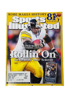 REVISTA DEPORTIVA ILUSTRADA KOBE BRYANT LOS ANGELES LAKERS 81 PUNTOS 2006 Foto 1 de 4