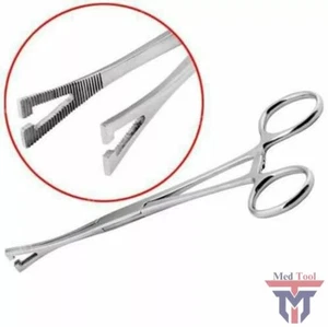 Nueva herramienta de perforación estándar abrazadera ranurada Pennington Forceps de 6 - Imagen 1 de 5