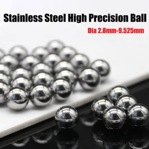 Bearing Ball Solid Stainless Steel High Precision Smooth Balls Dia 2.8mm-9.525mm - Picture 1 of 6