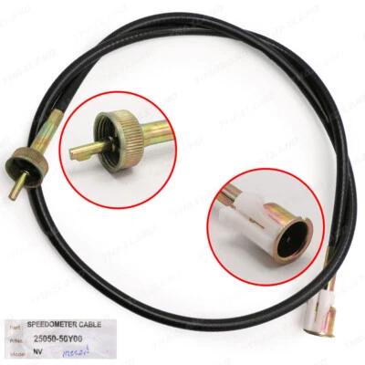 Fits Nissan  NV Pick Up 1990 94 Speedometer Cable Speedo Black Foto 1 de 4