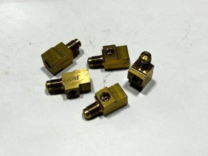 (5) 7921xM12x10 WEATHERHEAD Brass Break Line Adapter - Picture 1 of 5