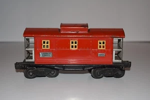 Escala O Lionel Lionel Lines 3 Ventanas Metal Caboose 2657 C5852 - Imagen 1 de 6