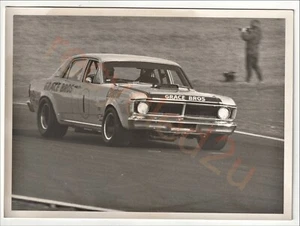 VINTAGE ARCHIVAL PHOTO 1972 IAN PETE GEOGHEGAN FORD SUPER FALCON GT-HO 6.5"x4.8" - Picture 1 of 1