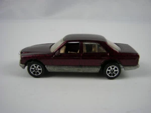 Hot Wheels 1991 "1996" Mercedes 380SEL 7 Spoke Metallic Red Flake "Loose" - Picture 1 of 5
