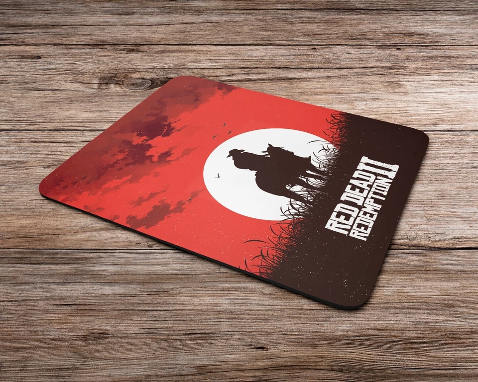 Alfombrilla de ratón para juego de computadora Red Dead Redemption 2 RDR2 Arthur Morgan (PS3/PS4)
