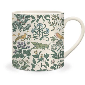 Voysey Apothecary Botanical Garden Wildlife 10.5 Oz Ceramic Drinking Mug - Picture 1 of 1