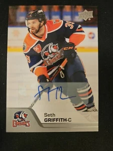 20-21 Seth Griffith AHL Autographed Bakersfield Condors - Picture 1 of 2