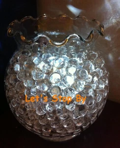 1lb Water Bead + 24 LED Submersible Light Wedding Floral Centerpiece Vase Filler - Picture 1 of 13