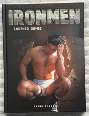 IRONMEN Lorenzo Gomez * BRUNO GMÜNDER Homosexual Beefcake Erotica! GAY! TIGHT!!! - Image 1 of 4