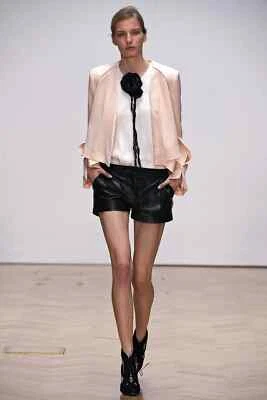 Brand New With Tags  SASS & BIDE  "On And On" Leather Shorts  - Size 8 - $650 - image 1 of 4