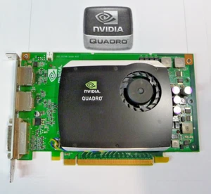 PCIe x16 nVIDIA QUADRO FX 580 512mb GDDR3 DVI , 2 Display Port video card - Picture 1 of 6