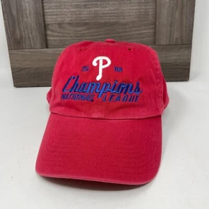 Gorra Philadelphia Phillies para hombre OS Red Strapback Champions 2008 Twins Enterprise - Imagen 1 de 9