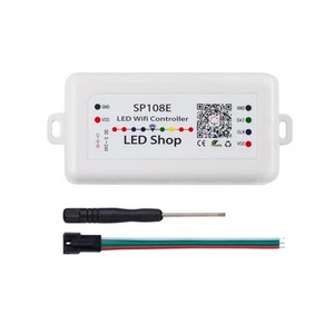 Controlador LED con Control Wi-Fi SP108E (RGB, 5-24 V) - Imagen 1 de 1