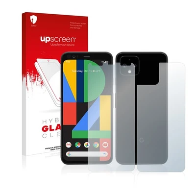 Armor foil protection film glass foil for Google Pixel 4 (front + back) - Image 1 of 4