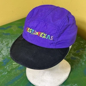 Vintage Fiesta Texas Thrill Seeker Kids Baseball Hat Cap Roller Coaster Park - Picture 1 of 8