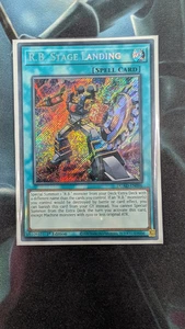R.B Stage Landing DUAD-EN096 Secret Rare 1st Edition - Picture 1 of 1