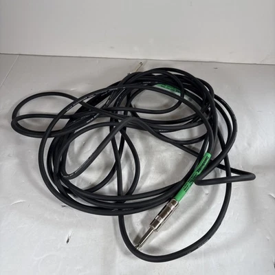 Cable de instrumento Pro Co Music Mover 25 pies negro y verde (agua dulce) Foto 1 de 4