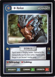 Star Trek CCG Harkan Near-Mint/NM Common – The Borg 2001 - Picture 1 of 1