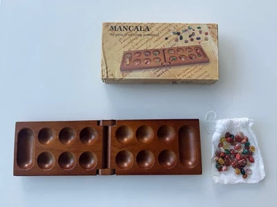 Mancala Wooden Folding Version Game - Image 1 of 4