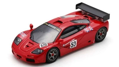 MODELLINO AUTO STATICO SPARK MCLAREN F1 GTR #53 LE MANS 1996 BRABHAM GIROIX 1/43 - Immagine 1 di 4