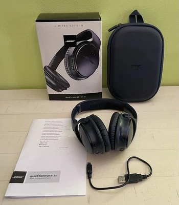 Bose QuietComfort 35 II Noise Canceling Wireless Headphones - Image 1 of 3