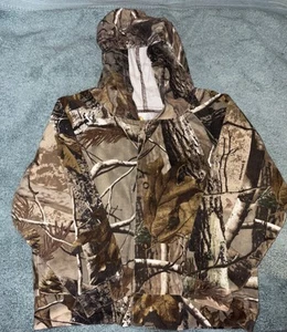 Chaqueta con Capucha Bass Pro Shops Camuflada RealTree AP Niño Pequeño Cremallera Completa Talla 2T - Imagen 1 de 4