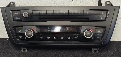 ✅ Panel de control de temperatura climática radio bmw serie 3 328I Xdrive F30 2012-2016 Foto 1 de 4