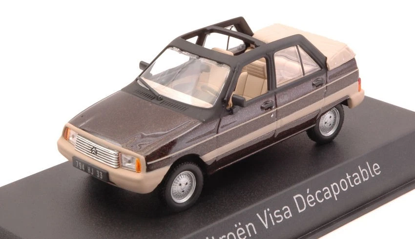 CITROEN VISA DECAPOTABLE 1984 VISON BROWN 1:43 - Immagine 1 di 1