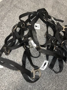 Bundle Job Lot 5 New Full Size Head Collars Horse Black - Picture 1 of 4