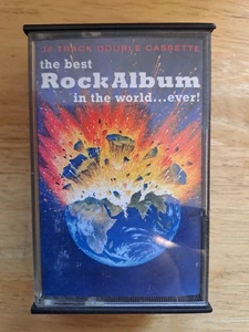 The Best Rock Album in the World Ever-Various-Double Cassette Tape Album - Picture 1 of 5