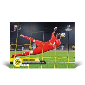 Topps Now UCL 22/23 - Card 049 - Gregor Kobel - Borussia Dortmund - Bild 1 von 2