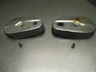 1963 Honda Dream Benly 150 CA95 Lower Fork Covers Left Right - Imagem 1 de 4