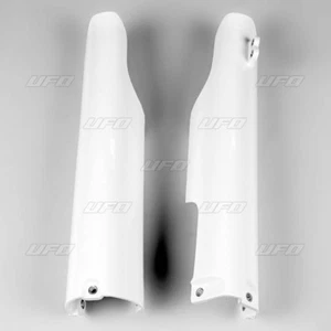 UFO Fork Slider Protectors Yamaha YZ 125 250 2005 - 2007 White - Picture 1 of 1