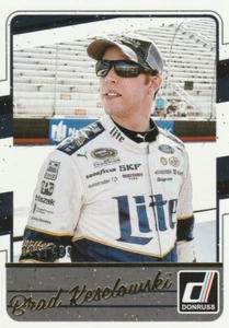 2017 Donruss Racing Nascar Goldfolie parallel Brad Keselowski 39/499 - Bild 1 von 1