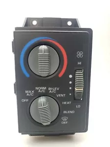 95-97 CHEVROLET S10 BLAZER JIMMY S15 AC Temperature Climate Control SWITCH - Picture 1 of 4