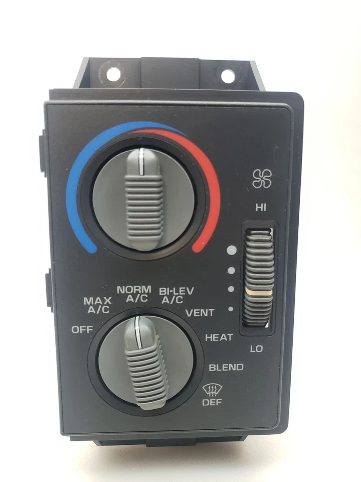 Interruptor de control de temperatura de aire acondicionado Chevrolet S10 Blazer Jimmy S15 95-97 Foto 1 de 4