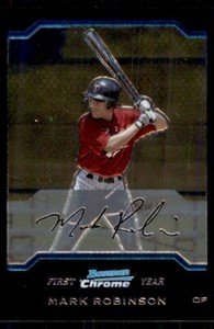 2004 Bowman Chrome Mark Robinson 101 Baseball Cards #BDP99