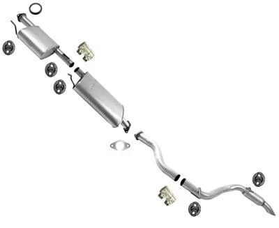 Conjunto de resonador medio y tubo de escape para Nissan Pathfinder 2013-2018 3,5 L Foto 1 de 4