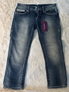 Vigoss Damen Jeans The New York Style Fit Capri Taille 29 Beine 21 Premium Denim - Bild 1 von 17