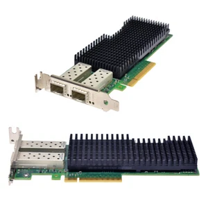 Intel XXV710-DA2 ECSXXV710DA2 10/25GbE SFP28 PCIe-Ethernet-Adapter 2-Port LP - Bild 1 von 3