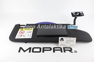 Right Side Sun Visor Jeep Wrangler JK 13-18 6CJ15DX9AA New Genuine Mopar - Picture 1 of 5