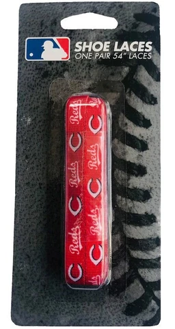 Cincinnati Reds Shoe Laces 54 Inch Cover