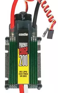 Castle Creations Phoenix Edge 200 AMP High Perfomance Brushless ESC Speed Contro - Picture 1 of 1
