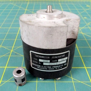 Madison Electric Tachometer Generator P/N ARHP2B  - Picture 1 of 7